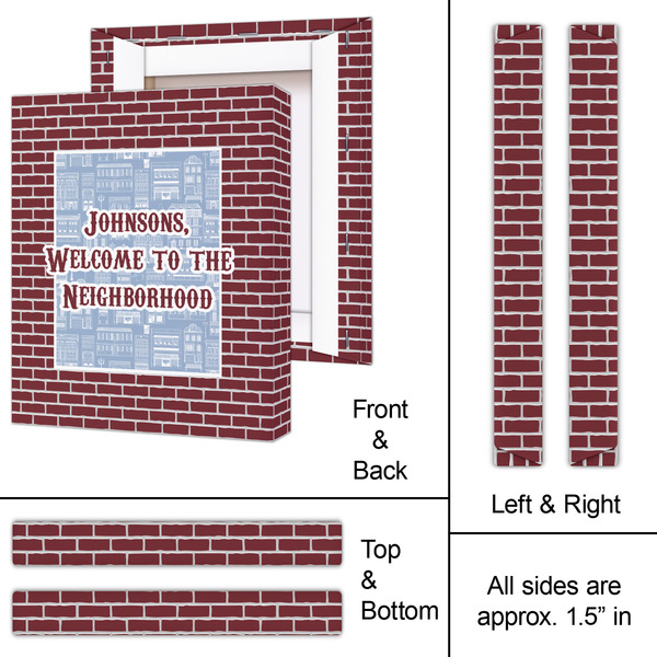 Housewarming 11x14 - Canvas Print - Approval