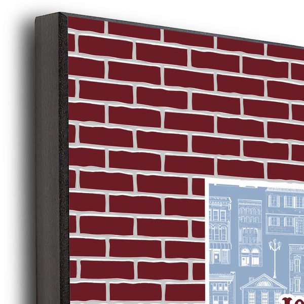 Housewarming 11x14 Wood Print - Closeup