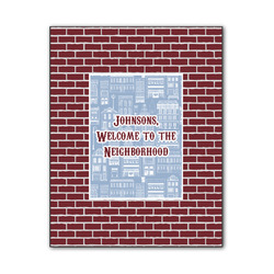 Housewarming Wood Print - 11x14 (Personalized)