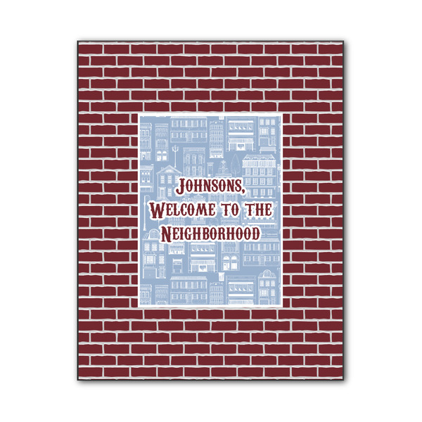 Custom Housewarming Wood Print - 11x14 (Personalized)