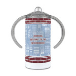 Housewarming 12 oz Stainless Steel Sippy Cup (Personalized)