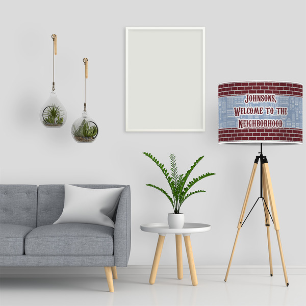 Housewarming 16" Drum Lampshade - LIFESTYLE
