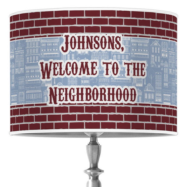 Custom Housewarming Drum Lamp Shade (Personalized)