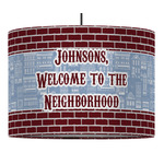 Housewarming Drum Pendant Lamp (Personalized)