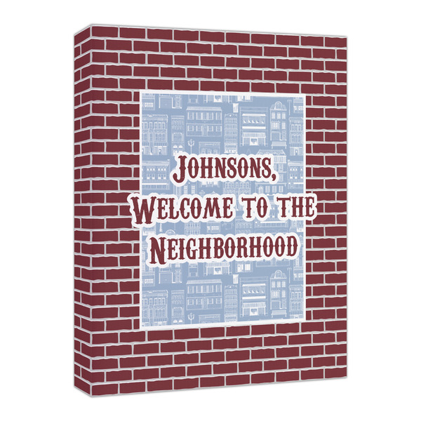 Custom Housewarming Canvas Print - 16x20 (Personalized)
