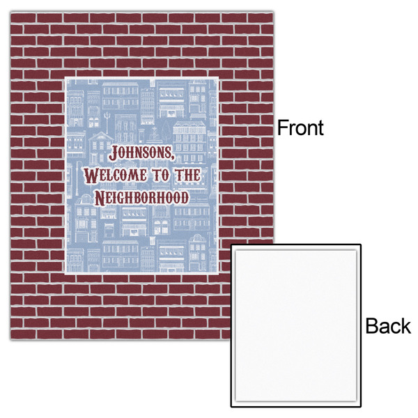 Housewarming 16x20 - Matte Poster - Front & Back