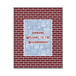 Housewarming Wood Print - 16x20 (Personalized)