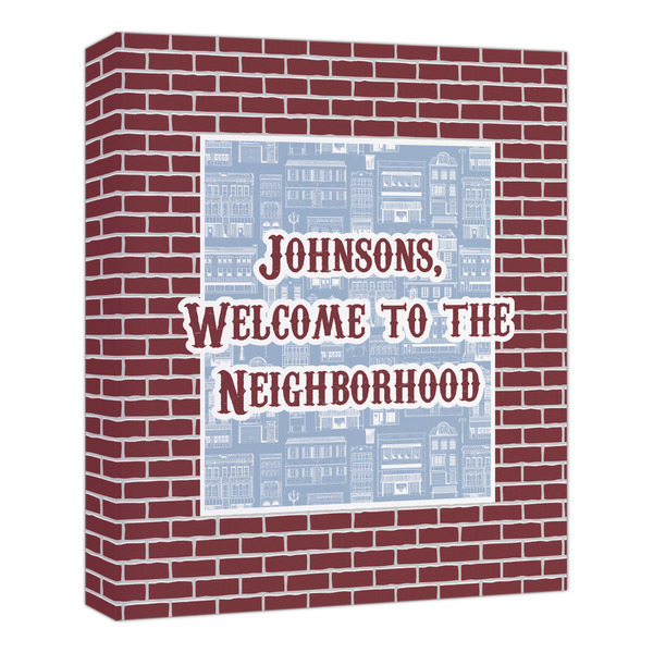 Custom Housewarming Canvas Print - 20x24 (Personalized)