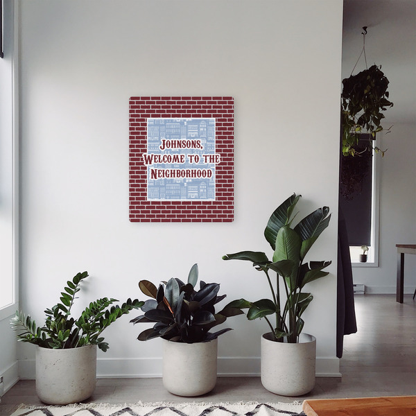 Housewarming 20x24 - Canvas Print - In Context