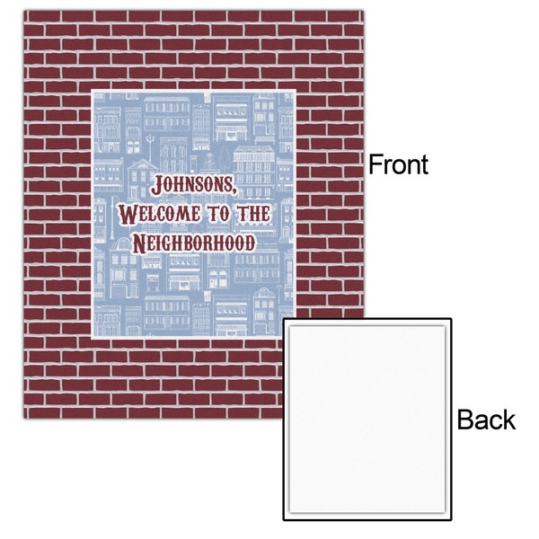 Housewarming 20x24 - Matte Poster - Front & Back