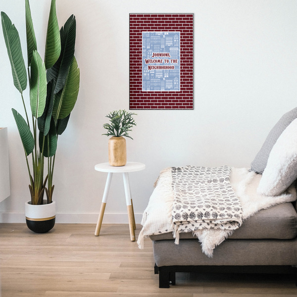 Housewarming 20x30 Wood Print - In Context