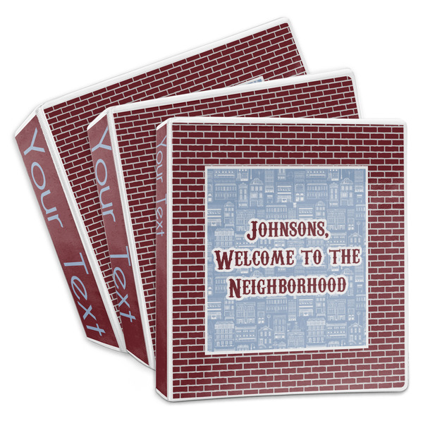 Custom Housewarming 3-Ring Binder (Personalized)