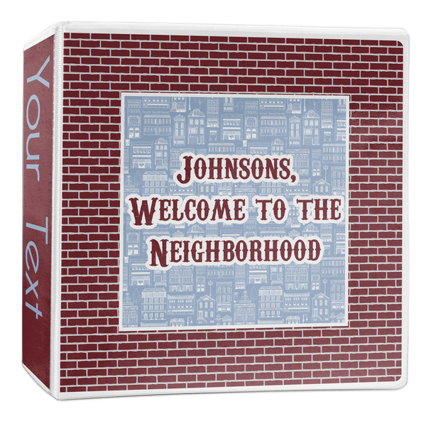 Custom Housewarming 3-Ring Binder - 2 inch (Personalized)