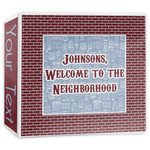 Housewarming 3-Ring Binder - 3 inch (Personalized)