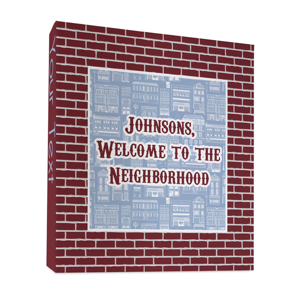 Housewarming 3 Ring Binders - Full Wrap - 1" - FRONT