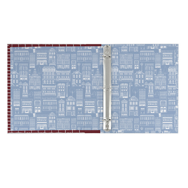 Housewarming 3 Ring Binders - Full Wrap - 1" - OPEN INSIDE