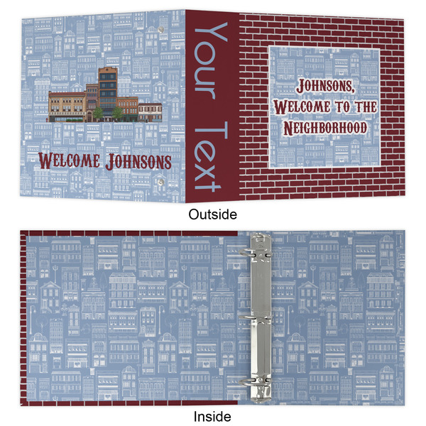 Housewarming 3 Ring Binders - Full Wrap - 2" - APPROVAL