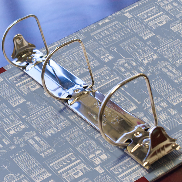 Housewarming 3 Ring Binders - Full Wrap - 2" - DETAIL