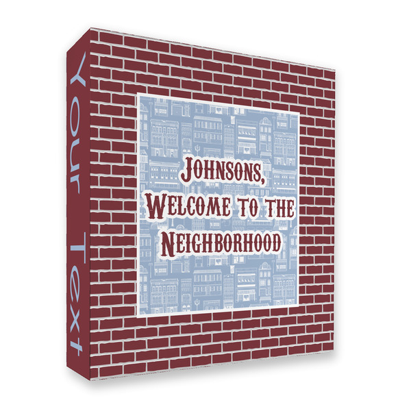 Housewarming 3 Ring Binders - Full Wrap - 2" - FRONT