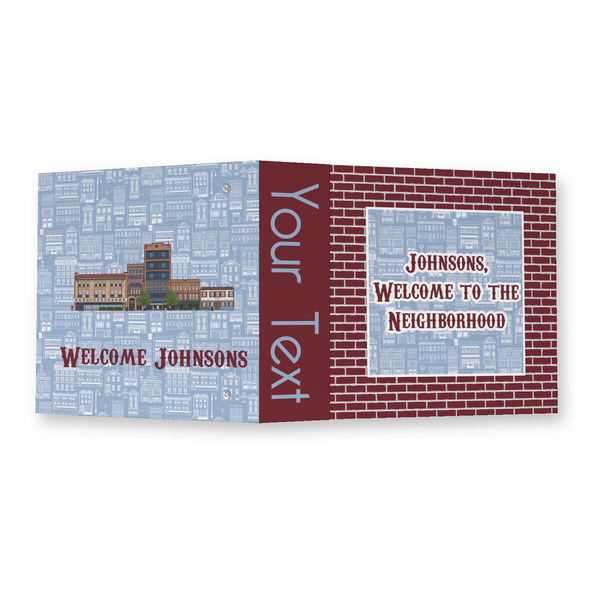 Housewarming 3 Ring Binders - Full Wrap - 2" - OPEN OUTSIDE