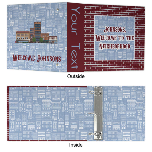 Housewarming 3 Ring Binders - Full Wrap - 3" - APPROVAL