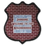 Housewarming Iron On Shield Patch C w/ Name or Text