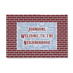 Housewarming 4' x 6' Patio Rug (Personalized)