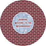 Housewarming Multipurpose Round Labels - 5" (Personalized)