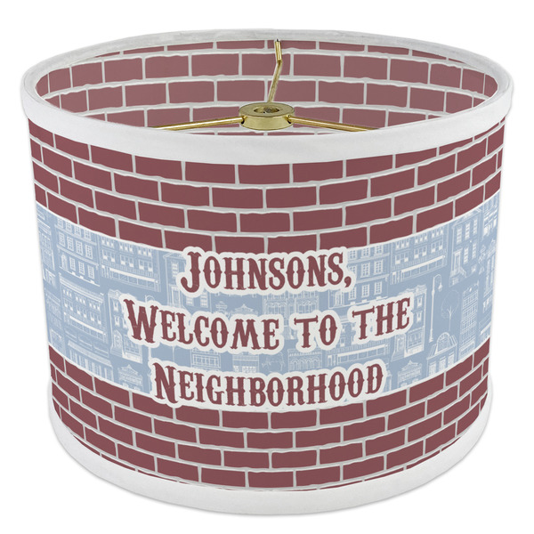 Housewarming 8" Drum Lampshade - ANGLE Poly-Film