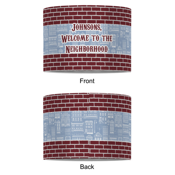 Housewarming 8" Drum Lampshade - APPROVAL (Fabric)