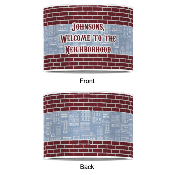 Housewarming 8" Drum Lampshade - APPROVAL (Poly Film)