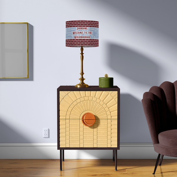 Housewarming 8" Drum Lampshade - LIFESTYLE