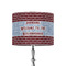 Housewarming 8" Drum Lamp Shade - Fabric (Personalized)