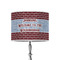 Housewarming 8" Drum Lampshade - ON STAND (Poly Film)