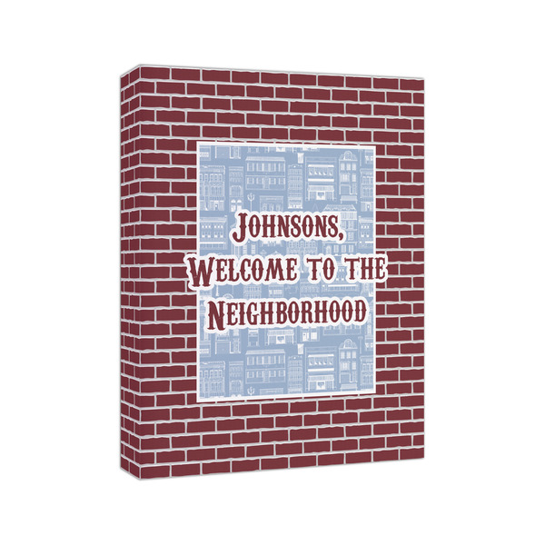 Housewarming 8x10 - Canvas Print - Angled View