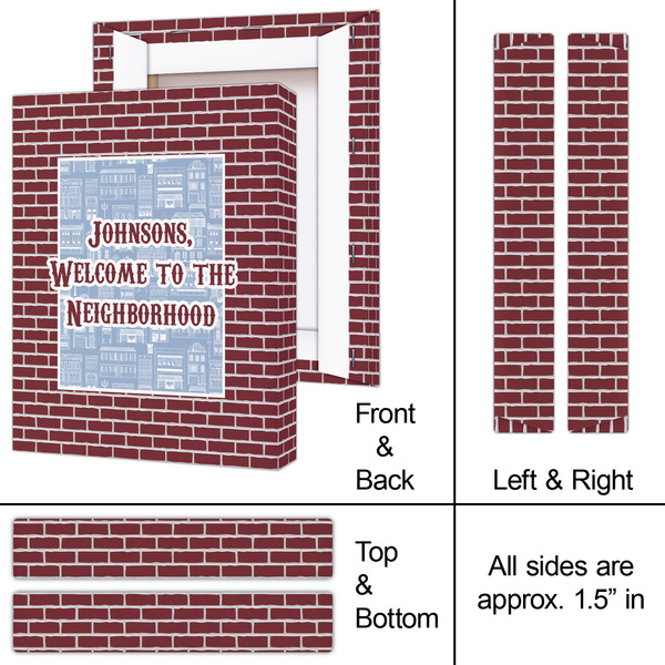 Housewarming 8x10 - Canvas Print - Approval