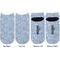 Housewarming Adult Ankle Socks - Double Pair - Front and Back - Apvl