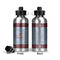 Housewarming Aluminum Water Bottle - Front and Back