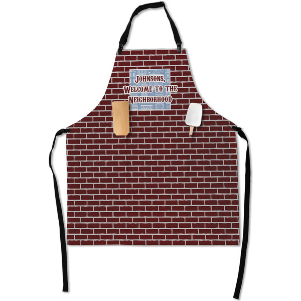 Custom Housewarming Apron With Pockets w/ Name or Text