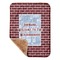 Housewarming Sherpa Baby Blanket - 30" x 40" w/ Name or Text
