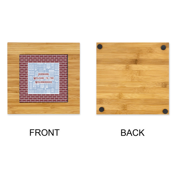 Housewarming Bamboo Trivet with 6" Tile - APPROVAL