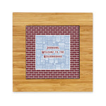 Housewarming Bamboo Trivet with Ceramic Tile Insert (Personalized)