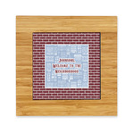 Housewarming Bamboo Trivet with Ceramic Tile Insert (Personalized)