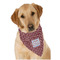 Housewarming Dog Bandana Scarf w/ Name or Text