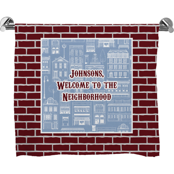 Custom Housewarming Bath Towel (Personalized)