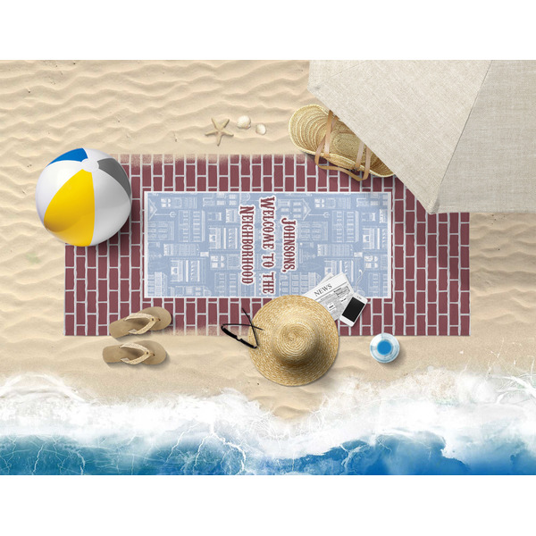 Housewarming Beach Towel Lifestyle