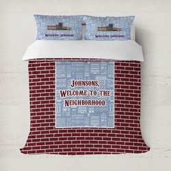 Housewarming Duvet Cover (Personalized)