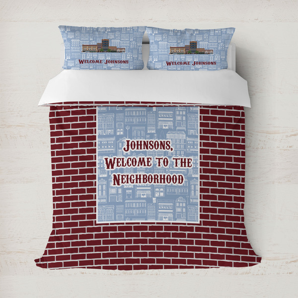 Custom Housewarming Duvet Cover (Personalized)