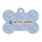 Housewarming Bone Shaped Dog ID Tag (Personalized)