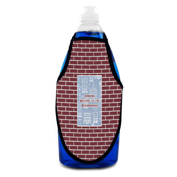 Housewarming Bottle Apron - Soap - FRONT